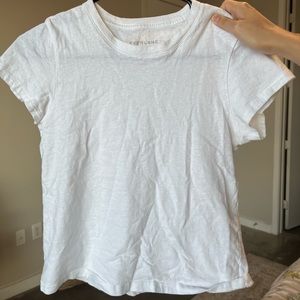 Everlane Cotton White Baby Tee